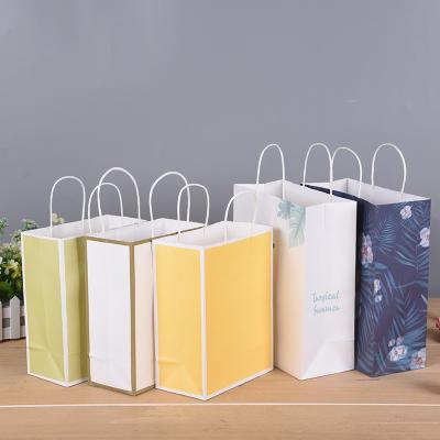 China Handmade Paper Shopping Bag Makes Gift Top Quality China Brown Kraft Paper Printing Safety Twist Handle Hand Length Paper Handle for sale