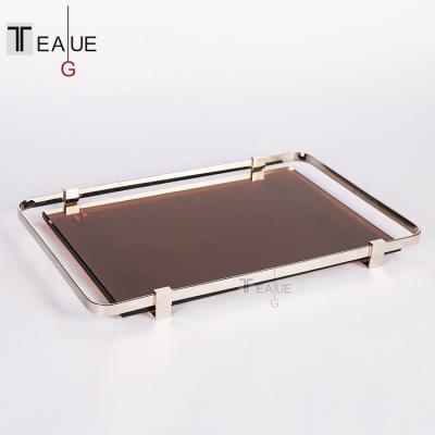 China Creative Pattern Room Tray Simple Modern Minimalist Living Room Porch Household Office Decoration for sale