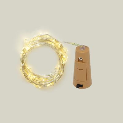 China 3AG13 Batteries On/Off Powered Christmas Decoration Cork Led String Light for sale