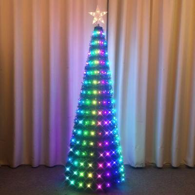 China Outdoor Smart Dream LED String Lights 234LED Modern Color Changing APP Colorful String Lights For Wedding Party Holiday for sale