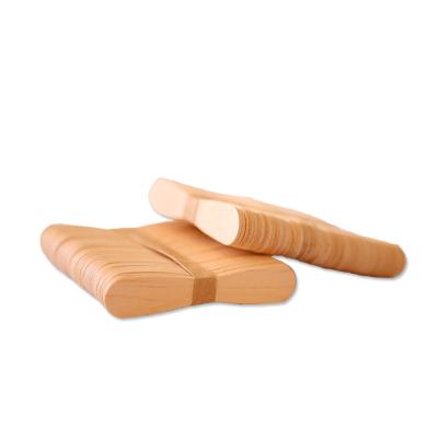 China Stocked China Wholesale Disposable Wooden Ice Cream Spoon for sale