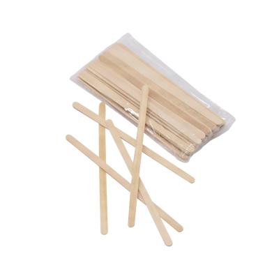 China Sustainable Wooden Coffee Stirrer Stick 110mm Coffee Stirrer 140mm Coffee Stirrer for sale