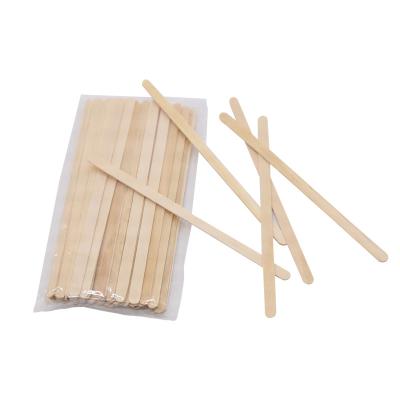 China Sustainable High Quality Wooden Instant Coffee Cup Stir Mix Sticks for sale