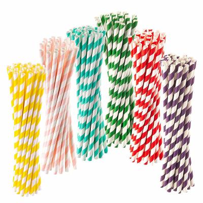 China Hot Drinking Tool Different Sales Food Grade Eco-freindly Biodegradable Paper Straws for sale