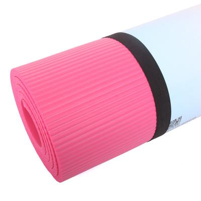 China Yoga Fitness Play Pilates Mat Custom Logo Yoga Fitness Yoga Mats Home Exercise Equipment Nbr Week 0.8kg Opp Bag+color carton PilatesCustomized for sale