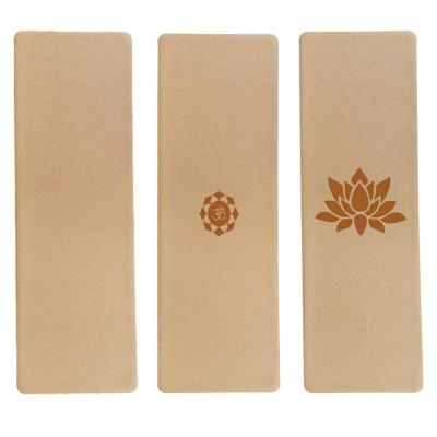 China Wholesales Line Cork Pilates Mat Yoga Tapetes 4mm 6mm Cork Yoga Mat Custom Yoga Exercise Position for sale