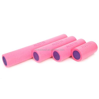 China Eco - Friendly Yoga Exercises Custom Design Fitness PE Yoga Foam Roller for sale