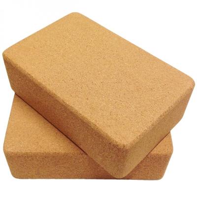 China Yoga Exercises Customized Yoga Brick, Customized Logo Fitness Cork Yoga Block Yoga Exercise Eco Foam for sale