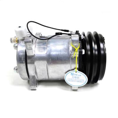 China DY5H14 12 volt eletric air conditioner compressors for trucks engineering vehicles agricultural machinery 280*185*200mm for sale