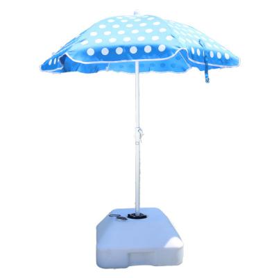 China Modern Outdoor Sun Protection Beach Umbrella Customized Small Parasol for sale