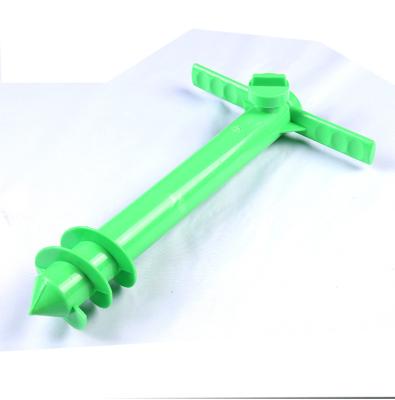 China Factory Wholesale Sand Folding Anchor Beach Umbrella Plastic Screw Anchor for sale