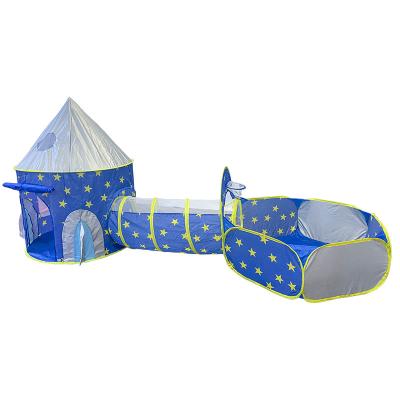 China Soft Toy Children's Tent Play House Throw Basketball Pool Tunnel for sale