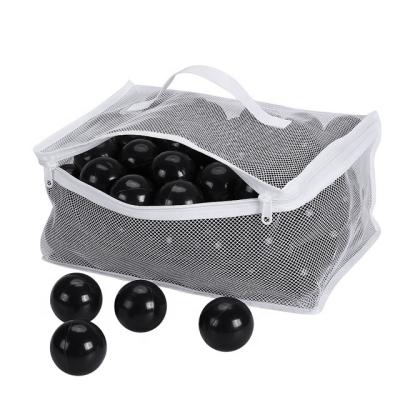 China Smooth surface and no burrs 5000 ocean cheap black plastic soft ball 5.5cm bulk color bpa proof crush proof kids commercial balls for ball pit for sale