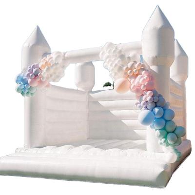 China Training Toy Adults All White Wedding Bounce House With EN14960 Certified For Weddings From China Inflatable Factory for sale