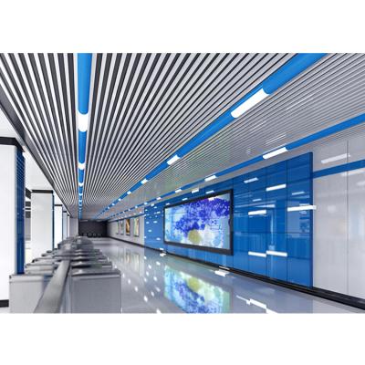 China Artistic Ceilings Modern Aluminum Hall Stretch Ceilings Metal Ceiling Design for sale