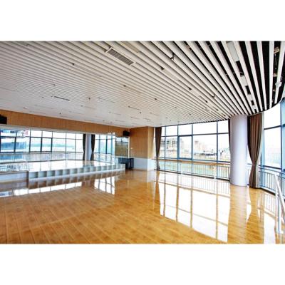 China Artistic Square Ceilings Open Ceiling Cladding Aluminum U Shaped Tube Suspended Decorative Ceiling Panels for sale