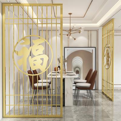 China New Aluminum Decorative Screen Room Divider Classic/Postmodern Room Divider Design for sale