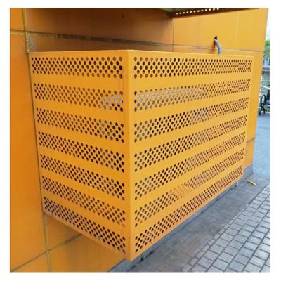 China Contemporary Outdoor Air Conditioner Cover Premium Aluminum Alloy Air Conditioning Cover High Quality Custom for sale