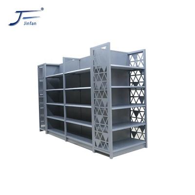 China Double Sided Manufacturer Single Grocery Supermarket Store Shelves Rack Gondola Shelves for sale