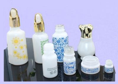 China los tarros cosméticos de cerámica 100ml embotellan el polipropileno azul y blanco de la porcelana 30ml en venta