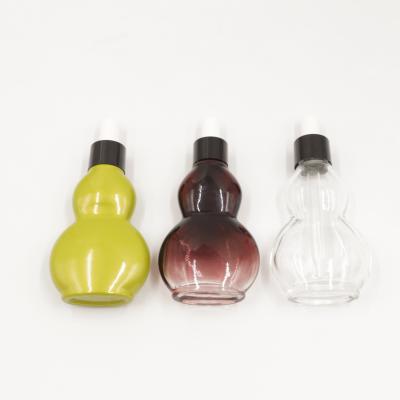 Chine Le verre plat d'Aromatherapy de courge met l'échantillon en bouteille d'huile essentielle met 10ml en bouteille à vendre