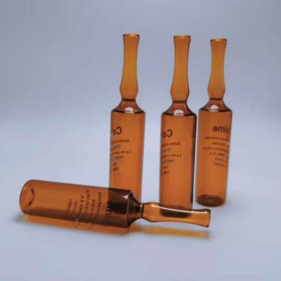 Chine Petits Amber European 15ml soins de la peau vides en verre de bouteille de sérum de Dianzan à vendre