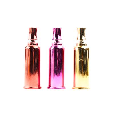 China Customized Pink Gold travel Empty Serum Bottle 30ml For Cosmetic Packaging for sale