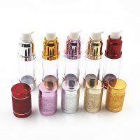 China 60ml Frosted Airless Cosmetic Bottles Makeup Pump Rose Gold Silver for sale