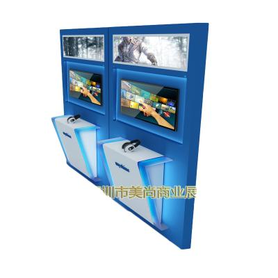 China Environmental friendly mobile accessories show rack/TV computer slat wall display mobile phone accessories display stand for sale