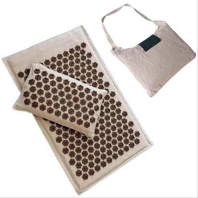 China Durable Acupressure Mat Large with Extra Acupuncture Points for More Effective Body Coverage Accupressure for Neck and Back Pain Relief for sale