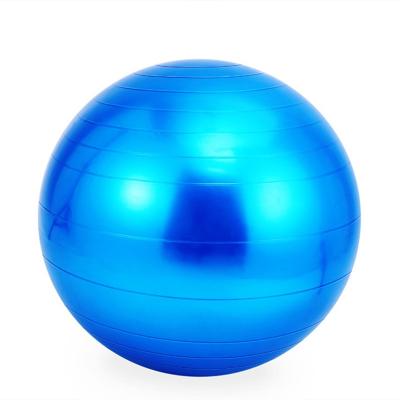 China Gym Exercise Pilates Anti-Splash 65cm Back Muscle Relax Ball PVC Yoga Ball for sale