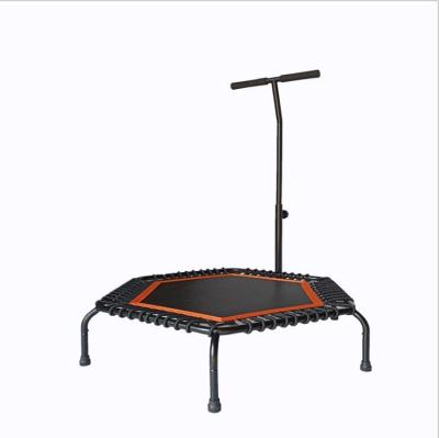 China Eco - Friendly Indoor Garden Workout Training Trampoline Hexagon Cardio Trampoline for sale