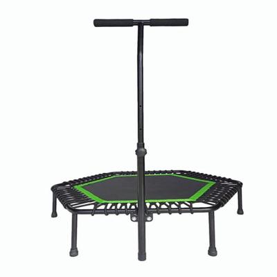 China Rebounder Fitness Hexagon Eco-friendly Indoor Outdoor Adult Jumping Gymnastics Trampoline for sale