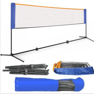 China Portable Portable Tennis Net Set - For Pickleball Kids Volleyball - Easy Setup Sports Nylon Net for sale