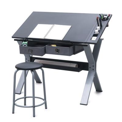 China (Size)Adjustable Adjustable Desk Art Hobby Folding Craft Drafting Table Art and Craft Drawing Table for sale