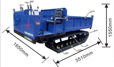 China Dieselmotor 5 Tonnen Crawler-Ladung für die Ölpalmenplantage zu verkaufen