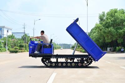 China GF5000C 5 Tonnen Selbstladekapazität Crawler-Dumper-Lkw für Ölpalmenpflanzungen zu verkaufen