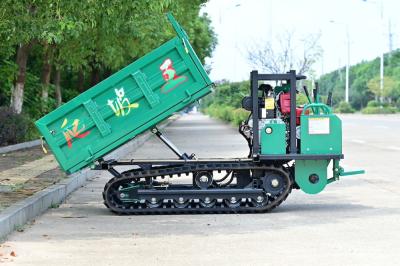 China Dieselmotorbetriebene Hydraulik-Crawler-Dumper-Lkw 9,2kw / 300r/Min. Motorleistung GF2500 zu verkaufen