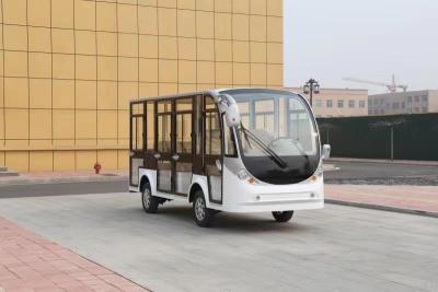 Chine 8-11 sièges Bus de navette électrique basse vitesse Véhicule touristique électrique Beau design à vendre