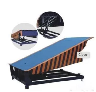 China High Efficiency Warehouse Dock Ramps DCQ8-0.7 Custom Stationary Hydraulic Dock Leveler for sale