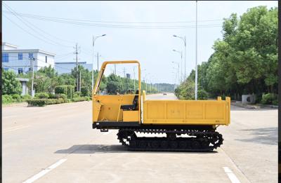 China 4 Tonnen Palmöl weit verbreitet Crawler Dumper kundenspezifischer Gummi-Spur-Lkw Crawler Dumoer zu verkaufen