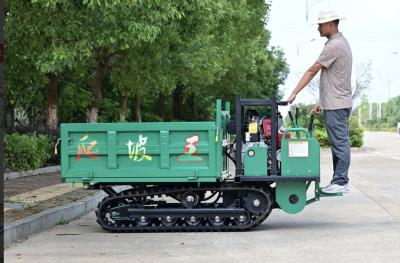 中国 Self Propelled Crawler Driven GF1000 Mini Dumper Available On Sale 販売のため