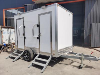 China Affordable roadable 2024 Mobile Bathroom Toilet Trailer Portable Toilet Trailer For Outdoor Australia for sale