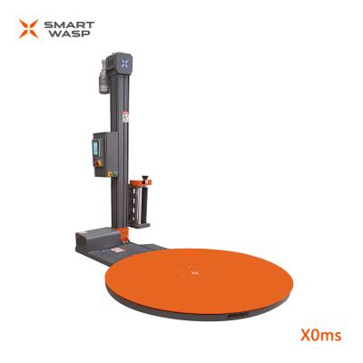 China Smart Low Profile Volledig Automatische Paletverpakker voor verpakkingen met een hoger volume Te koop