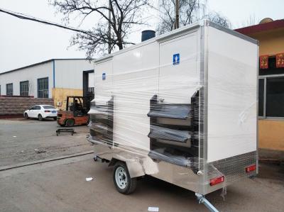 China 2 Restroom Trailer Manufacture Toilet Trailer Portable Bathroom Trailer Customized Trailer for sale