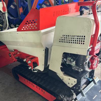 Cina Tutto Terrian Agricultural GF500 Crawler Dumper 500kg Mini Truck Dumper Rubber Track Dumper in vendita