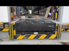 High Efficiency Warehouse Dock Ramps DCQ8-0.7 Custom Stationary Hydraulic Dock Leveler