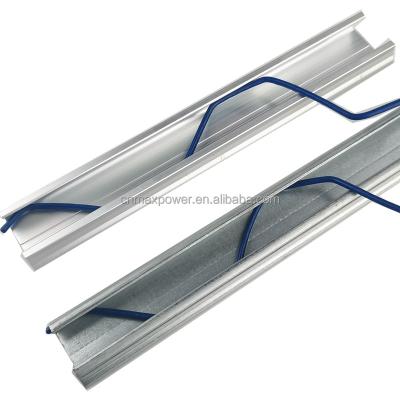 China Aluminum Lock Channel Wave Wire Film Greenhouse Made In China for sale