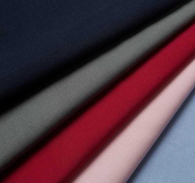 China 65% HIGH QUALITY POLYESTER 35% COTTON WOVEN DYED FABRIC 105GSM STRETCH DYED LINEN SHIRT SLEEVE SLEEPWEAR PLAIN CUSTOMIZED. for sale