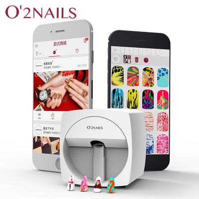 China O2NAILS Mobile Nail Printer Machine V11 For Professional Salon Use Free Shipping V11 for sale